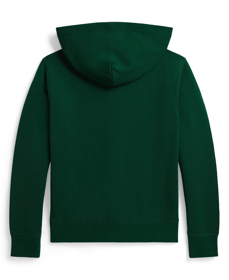 Polo Ralph Lauren Boys' 8-20 Logo Double-Knit Full-Zip Hoodie