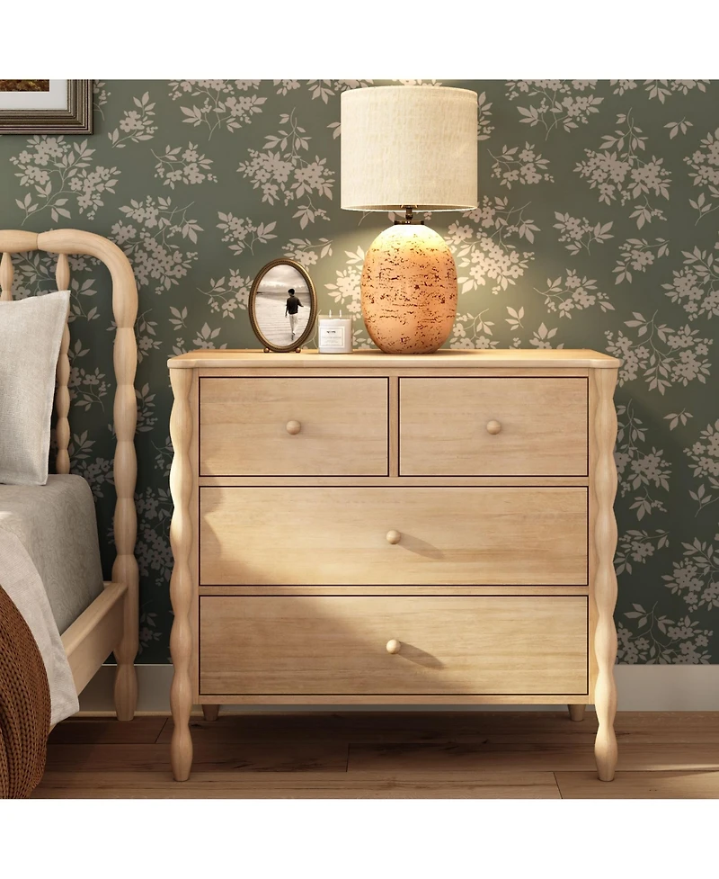 Plank+Beam Jenny Lind 2 over Drawer Dresser