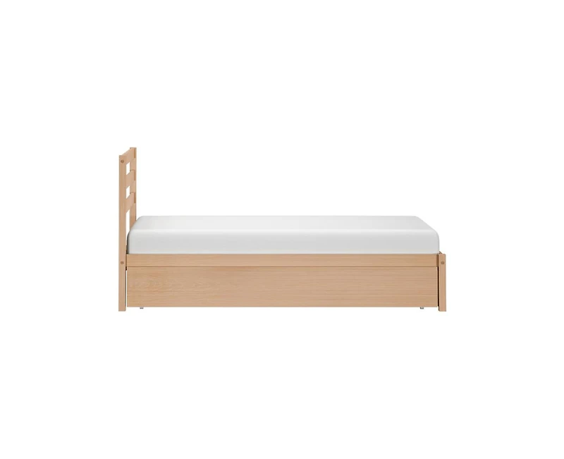 Grain & Grove Bear Twin Single Bed With Trundle