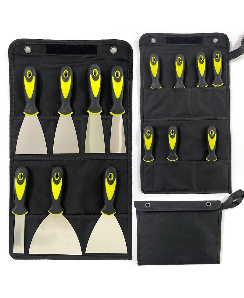 Xdovet Stainless Steel Putty Scraper Set Drywall Repair Wallpaper Removal