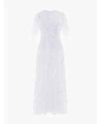 Needle & Thread Women's Freya Cape Ankle Gown Sequin-Embellished Dress