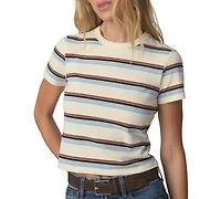 Joe's Jeans Women's Crewneck Pull-On Baby T-Shirt
