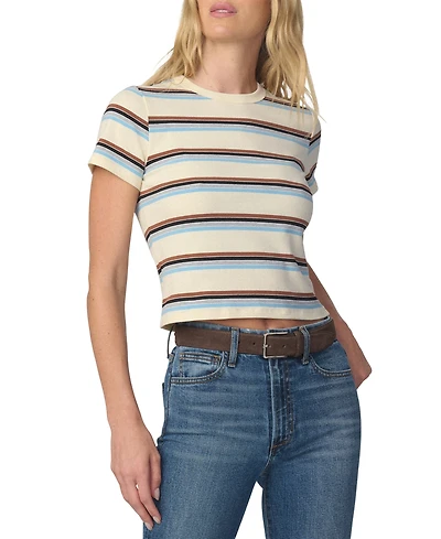 Joe's Jeans Women's Crewneck Pull-On Baby T-Shirt