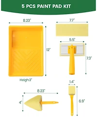 Xdovet T Pad Edger Tool Kit Corner Walls Ceiling 5pieces