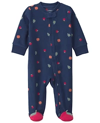 Carter's Baby Girls' Fruit Fleece 2-Way Zip Sleep & Play