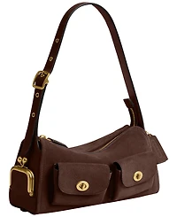 Coach Originals Turn-Lock Haversack Small Shoulder Handbag 27