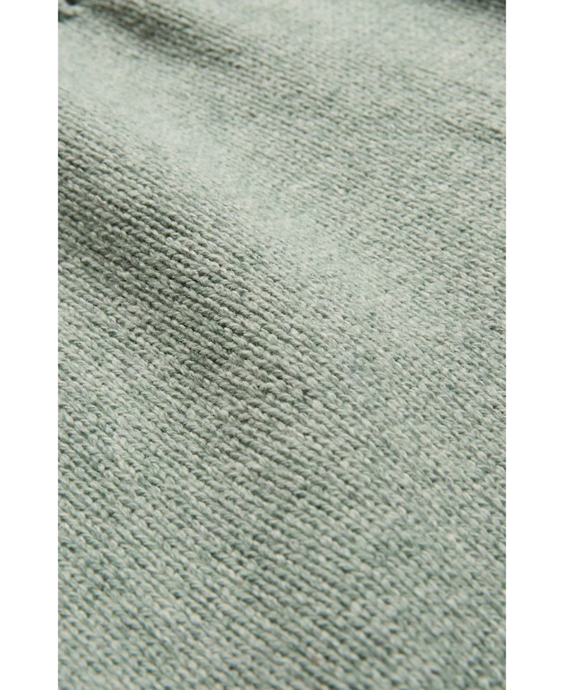 Celtic & Co. Women's Rib Stitch Yoke Oversized Jumper