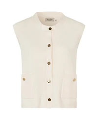 Masai Copenhagen Women's MaLossan Button-Front Knit Vest