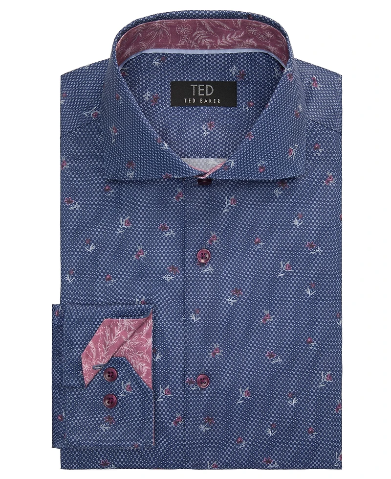 Ted Baker Men's Slim-Fit Non-Iron Stretch Dress Shirt