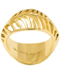 Kendra Scott 14k Gold-Plated Tiger Striped Mikki Band Ring