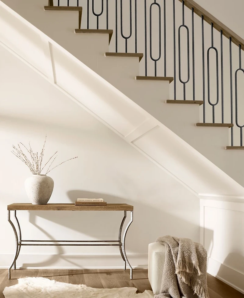 Bernhardt Tribeca 54" Wood & Steel Console Table