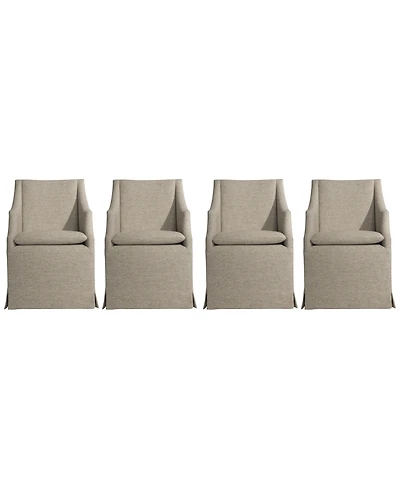 Bernhardt Tribeca 4-Piece Upholstered Arm Chair Set