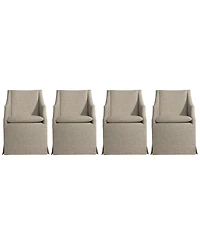 Bernhardt Tribeca 4-Piece Upholstered Arm Chair Set
