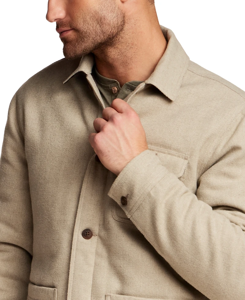 Weatherproof Vintage Men's Faux Wool Padded Jacket