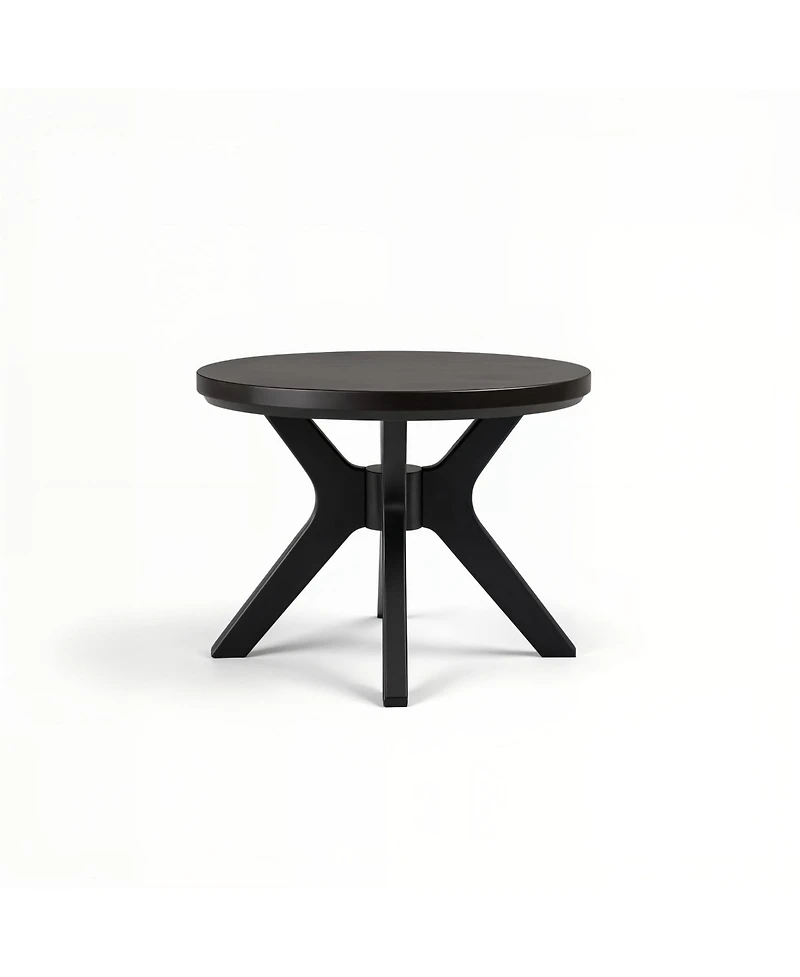 Sunset Living Furniture Cross Leg Round Side Table