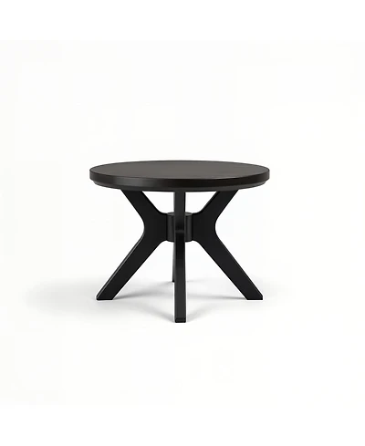 Sunset Living Furniture Cross Leg Round Side Table