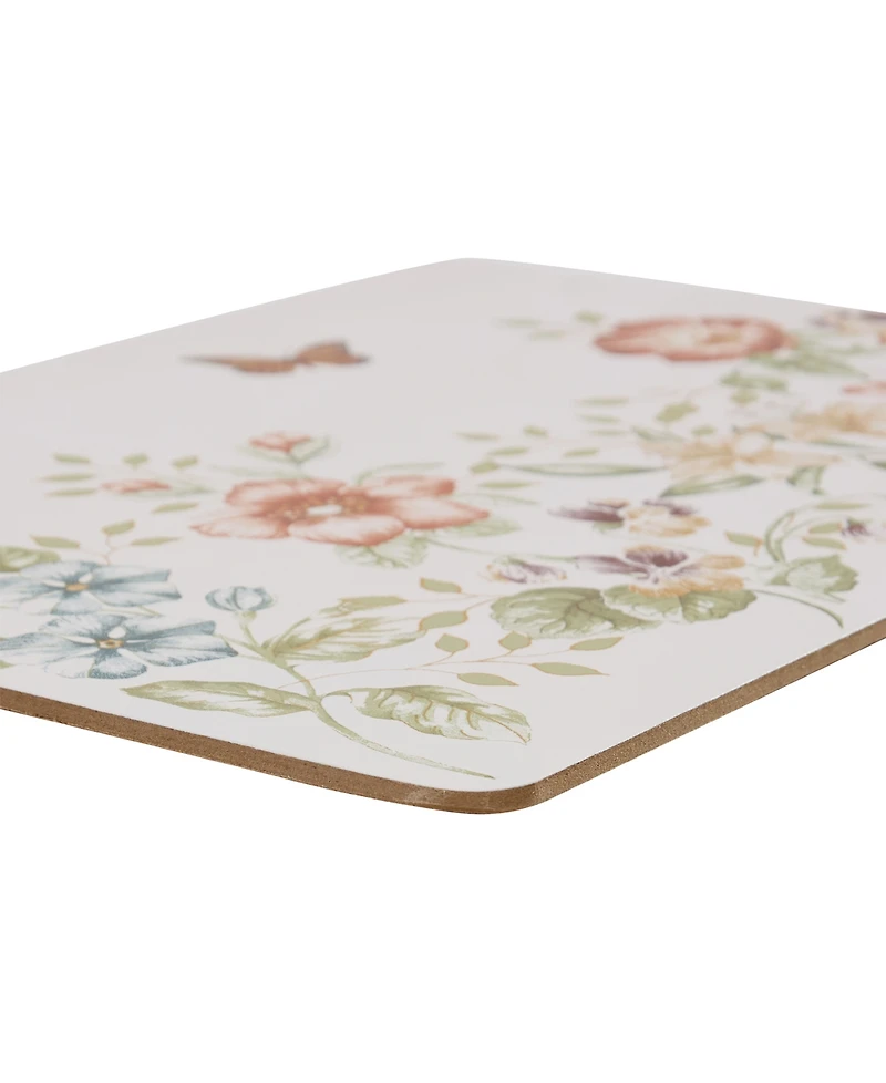 Lenox Butterfly Meadow Fall Cork Placemats, Set of 4