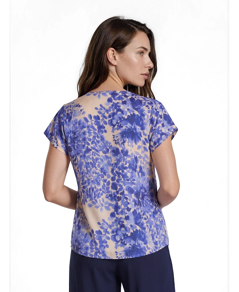 Masai Copenhagen Women's MaLa Round-Neck Short Sleeve Blouse