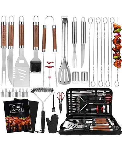 Xdovet Bbq Grill Tools Set Stainless Steel Barbecue Kit