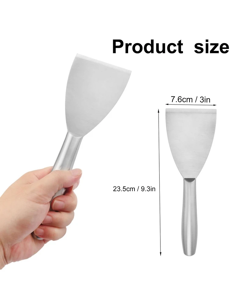 Xdovet Putty Scraper Stainless Steel Wallpaper Removal Tool