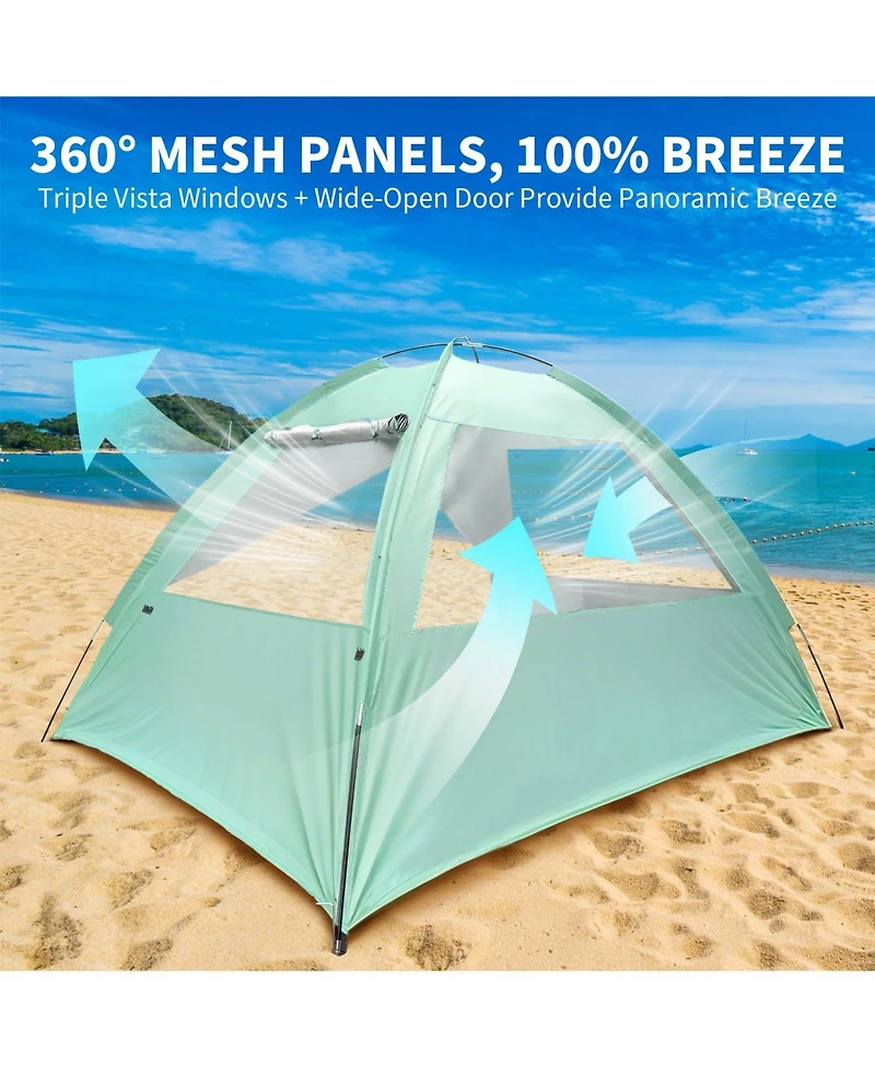 Aofar Beach Tent Sun Shade Shelter Portable Outdoor Camping