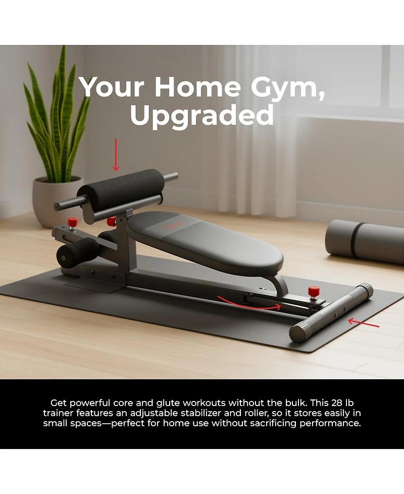 Sunny Health and Fitness Multifunction Core and Glute