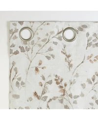 Sun Zero Bria Antique Botanical 100percentage Blackout Grommet Curtain Panel