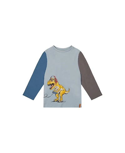 Deux par Deux Little Boys Long Sleeve Cotton T-Shirt