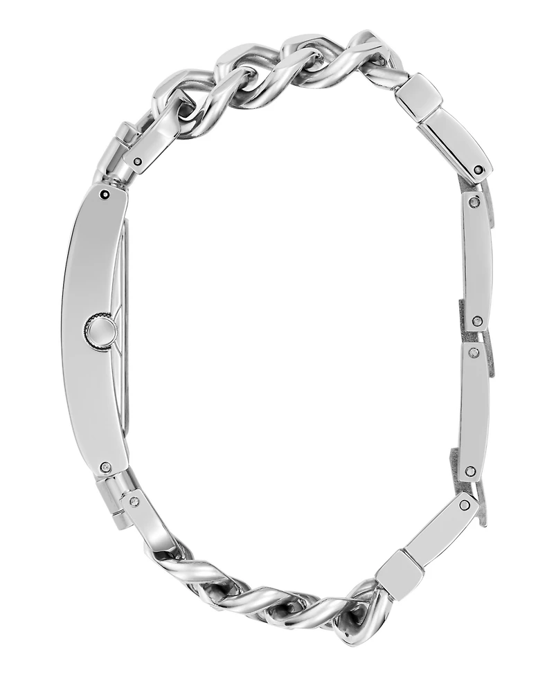 Guess Women's Quartz Silver -Tone Stainless Steel Watch 28mm