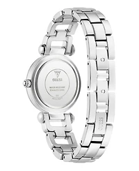 Guess Women's Quartz Silver-Tone Stainless Steel Watch 30mm