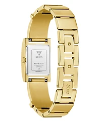 Guess Women's Gold -Tone Stainless Steel Watch 43 mm x 42 mm