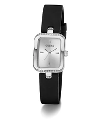 Guess Women's Quartz Black Silicone Watch 22mm