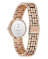 Guess Women's Quartz Rose Gold -Tone Stainless Steel Watch 28mm