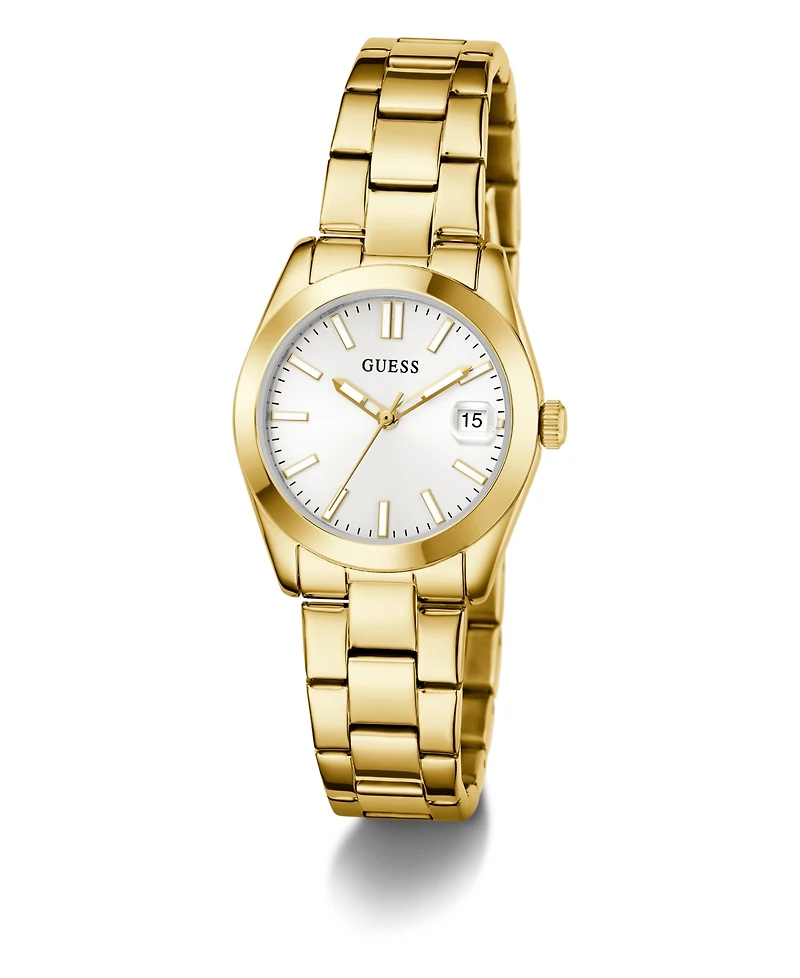 Guess Women's Quartz Gold-Tone Stainless Steel Watch 32mm