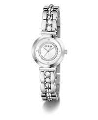Guess Women's Quartz Silver-Tone Stainless Steel Watch 26mm