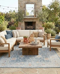 Lr Home Heirloom Ant-452 4'x6' Area Rug