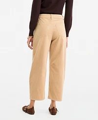 On 34th Women's High Rise Corduroy Utility Barrel Pants, Macy's Exclusive