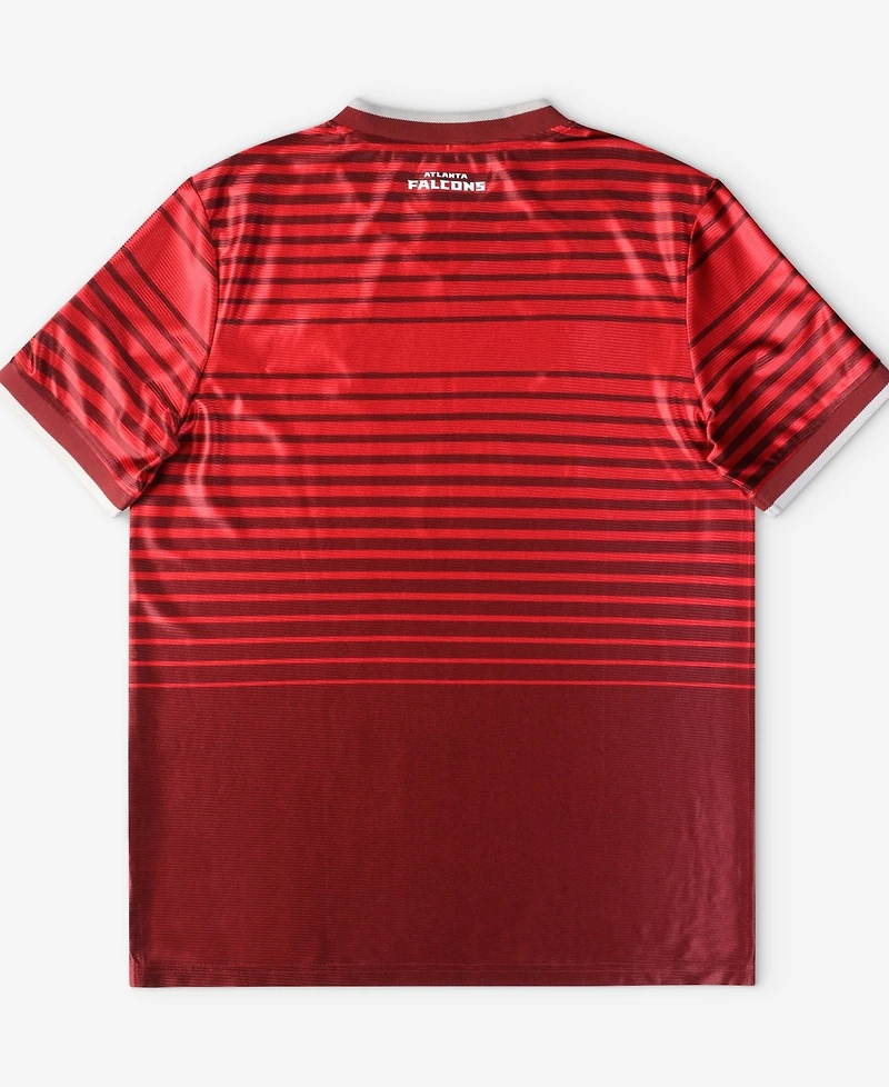 Fanatics Men's Red Atlanta Falcons Football x Football V-Neck Fan Top