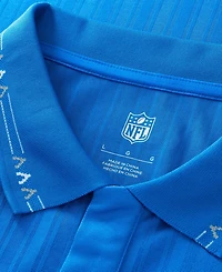 Fanatics Men's Blue Detroit Lions Football x Football Collared Fan Top