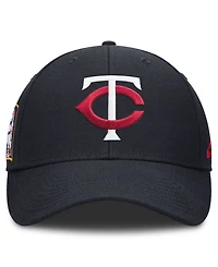 Nike Men's Navy Minnesota Twins 2026 Field of Dreams Club Structured Adjustable Hat