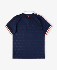 Fanatics Men's Navy Denver Broncos Football x Football Collared Fan Top