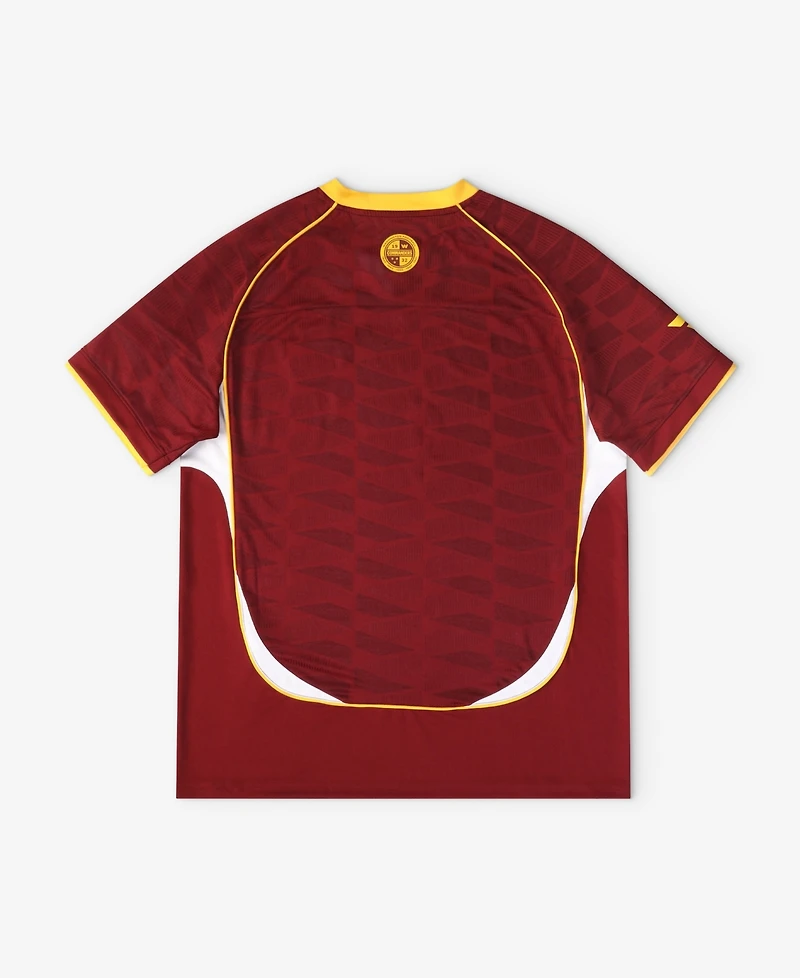 Fanatics Big Boys and Girls Burgundy Washington Commanders Football x Football V-Neck Fan Top