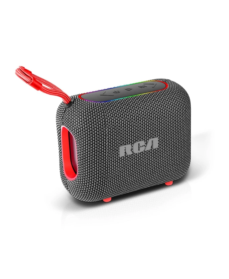 Rca Beat-33 5W Portable Bluetooth Speaker with Rgb Lights and Multiple Inputs