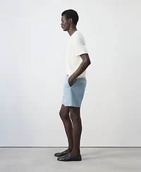Mango Men's Slim-Fit Cotton-Lyocell 6.69" Bermuda Shorts