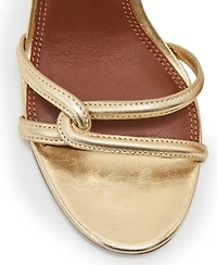 Reiss Women's Annabelle Leather Link-Strap Stiletto Sandals