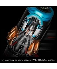 Dyson V16 Piston Animal + Auto-Empty Dok cordless vacuum | Black/Copper