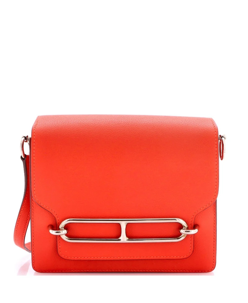 Pre-Owned HERMES 18 Roulis Bag Evercolor