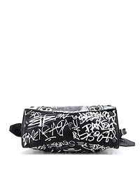 Pre-Owned Balenciaga Medium Neo Cagole Graffiti City Bag Leather