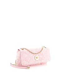 Pre-Owned Versace East West Medusa Icon Chain Flap Bag Quilted Barocco Jacquard