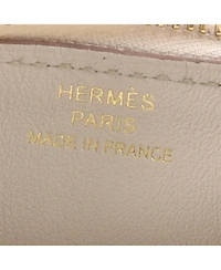Pre-Owned Hermes Zipengo Chaine d'Ancre Zip Card Holder Leather